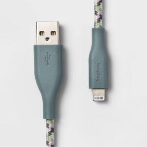 Heyday Lightning to USB-A Braided Charging Cable